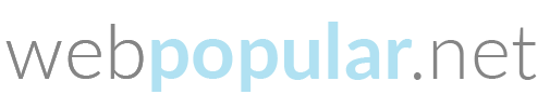 webpopular.net dark logo