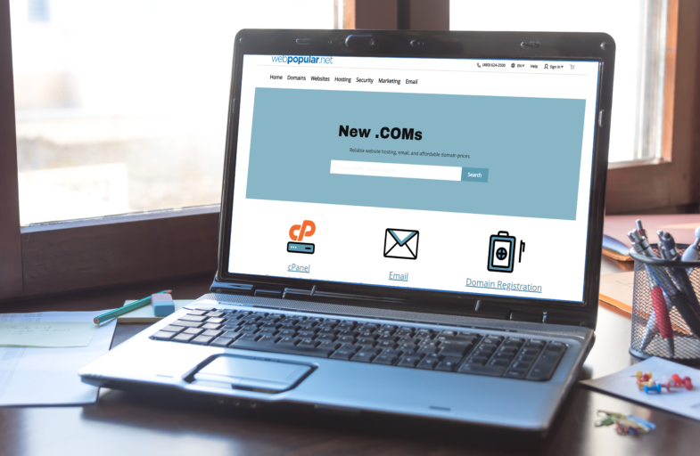 webpopular best web hosting laptop showing webpopular best web hosting