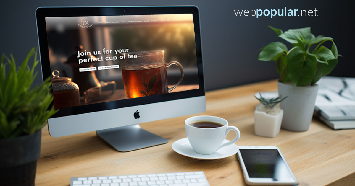A Seamless Online Tea Experience: The Perfect Blend of Web Development and SEO Strategy