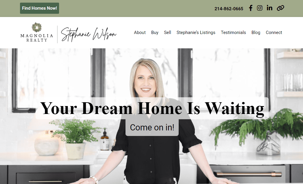 Real Estate Web Design in Argyle, TX